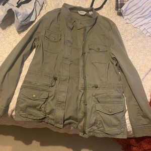 Women’s LL Bean Olive Field Jacket